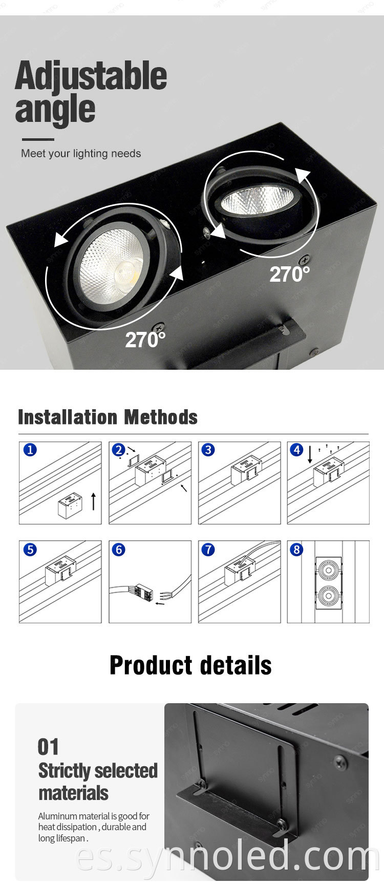 Surface Mounted Led Spot Downlight
